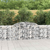 Greatstore Obokane gabion košare 20 kosa 300x30x80/100 cm pocinkano železo