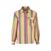 Shiwi Bluza Esmee kari/pastelno rumena/smaragd/roza