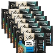 Sheba Select Slices Konzervice riblji izbor u umaku 12 x (4 x 85 g)