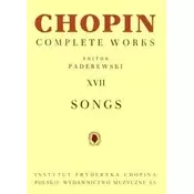 Chopin Complete Works XVII Piesni PWM