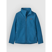 Patagonia R1 Techface Kids Jacket aquatic blue