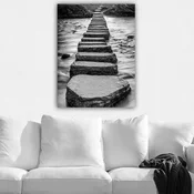 Wallity Dekorativna slika na platnu, 70x100cm, Šarena