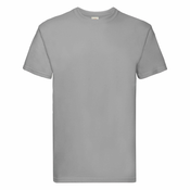 Super Premium Fruit of the Loom Mens Grey T-shirt