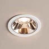 BRUMBERG Apollo Mini, gladek reflektor, okrogel, 4.000 K, bel - Študija/pisarna - Sodobni - bela - Aluminij