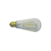 ELIT ST64 argenta 60W E27 230V Bistra sijalica sa dekorativnim vlaknom ELG155