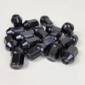 Matica tocka M12x1,5 kljuc 19 konus zatvorena crna