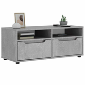 TV ormaric VISNES beton sivi 100x40x38 cm konstruirano drvo
