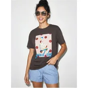 Bianco Lucci Majica T-Shirts temno siva
