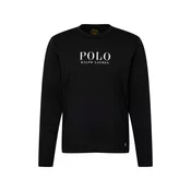Polo Ralph Lauren za moške. 714862600004 Crew RL majica črna (XL), Črna, Priložnostno, Bombaž, Dolg rokav