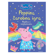 PEPPA PIG slikovnica bojanka čarobna igra + naljepnice 39012405