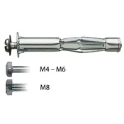 Kovinski vložek za votle prostore MUNGO MHDS M4x35/9
