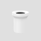 58 201 01 0000: WC priključna cev SANIT D: 160 fi: 110, alpsko bela
