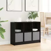 Kreveta s ladicama Crni hrast 88,5 x 27,5 x 63,5 cm