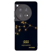 Silikonski črni ovitek za OnePlus 12 5G - AQUARIUS