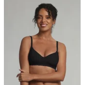 PLAYTEX WIREFREE PADDED BRA - Womens underwire bra - black