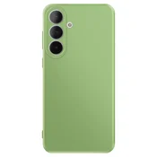 AVIZAR Silikonsko ohišje Soft-Touch za Galaxy S25 FE serije Fast Cover, Zelena, (5000190653)
