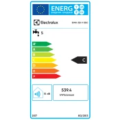 Electrolux Bojler 30 lit., Cijevni elektricni grijac (TEN), 2kW, IPX4 - EWH 30 V EEC