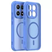 Hibridni ovitek HaloFrost II MagSafe za Xiaomi 17 - sky blue