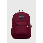 Ruksak Jansport boja: bordo, veliki, glatki