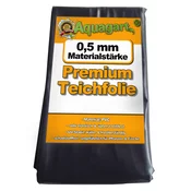 Aquagart Podloga za ribnik PVC 1m x 8m 0,5mm črna obloga za vrtni ribnik, (22073680)