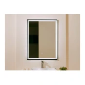 Ogledalo Prosperos 60x80 Nero Fog Free