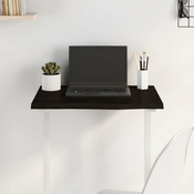 Vidaxl vidaXL Mizna plošča temno rjava 60x40x2 cm masiven hrastov les