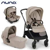 nuna otroški voziček 3v1 swiv™ + lytl™ + pipa™ urbn chateau