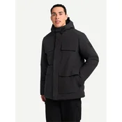 Jack Wolfskin Zimska jakna Brandenburger A65047 Črna Regular Fit