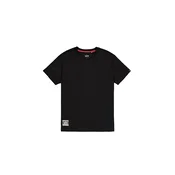 ALPHA INDUSTRIES Majica bež/črna/bela