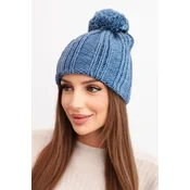 Zimska kapa Kesi s flisom Idalia K284 denim