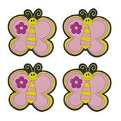 Podstavek za 4 - 10x10 cm - 4 kosi - Butterfly pink