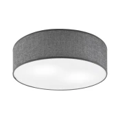 Stropna svetilka SIRJA 2xE27/15W/230V, premer 45 cm, siva