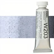 Profesionalne akvarelne barve Holbein Artists 15 ml | beli in črni odtenki - titanova bela