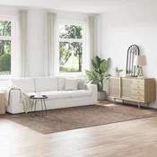 Protuklizni Shaggy Tepih Smeda 200 x 290 cm PP