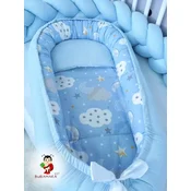 Bubamara037 Gnezdo za bebe Oblacici, Plavo