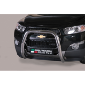 Misutonida Bull Bar O76mm inox srebrni za Chevrolet Captiva 2011+ s EU certifikatom