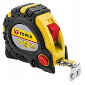 TOPEX Jekleni merilni trak 5 m x 25 mm magnet