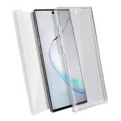 AVIZAR Integralna lupina: mehka sprednja stran in trda zadnja stran - prozorna str. Samsung Galaxy Note 10 Plus, (20599636)