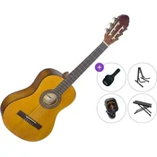 Stagg C410 M Premium SET Natural Polovična klasična kitara za otroke