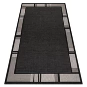 eoshop Preproga SIZAL FLOORLUX 20195 črna/srebrna ( - Velikost: 60x110 cm)