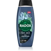 Radox Feel Energised gel za tuširanje za muškarce 2 u 1 450 ml