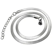 Ogrlica Glossy Tip2 - Srebrna/45cm/3mm KP34684