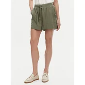 Gaudi Kratke hlace 511BD25009 Zelena Relaxed Fit