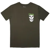 Misfits Mini Skull & Logo Green XL Majica