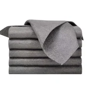 INF 10-paketna čarobna krpa/Čistilna krpa za okna, stekla, avtomobile DarkGrey, (21274834)