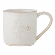 Kremno bela lončena skodelica z božičnim motivom 300 ml Winter – Bloomingville