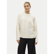 VERO MODA Pulover VMBoom  kremna
