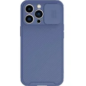 GS Ovitek za iPhone 14 Pro Max, drsnik za kamero, moder