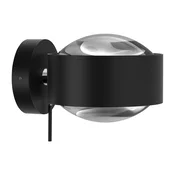 Top Light Puk Maxx Wall+, G9 leče prozorne, črna mat/krom - Dnevna soba/jedilnica - Dizajn - črna mat, krom, prozorna - Kovina