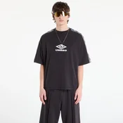 Majice Umbro by SlamJam Offence Defence Tape Tee Washed Black XL